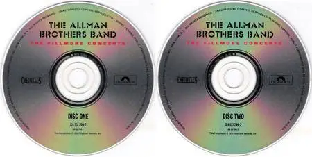 The Allman Brothers Band - The Fillmore Concerts (2CD) (1992) {Polydor Chronicles} **[RE-UP]**