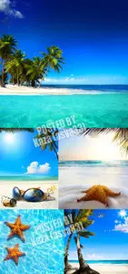 Tropical summer beach