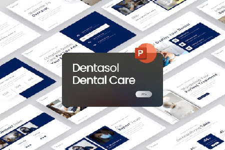 Dentasol Dental Care PowerPoint Template
