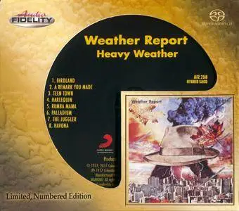 Weather Report - Heavy Weather (1977) [Audio Fidelity, Remastered 2017]