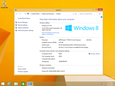 Windows 8.1 Pro Vl Update 3 (x64) May 2022 Multilingual Preactivated