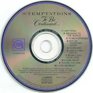 The Temptations - To Be Continued... (1986)