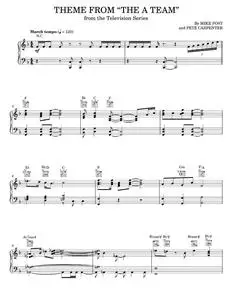 Theme from The A-Team - Mike Post, TV Theme Song (Piano Solo)
