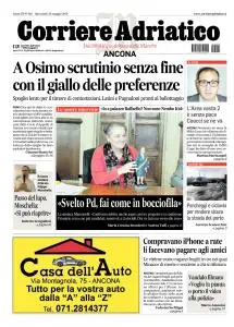 Corriere Adriatico Ancona - 29 Maggio 2019