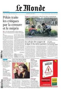 Le Monde 09 Avril 2008
