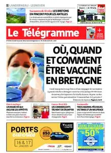 Le Télégramme Landerneau - Lesneven – 16 janvier 2021