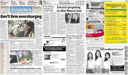 Philippine Daily Inquirer – November 23, 2006