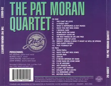 Pat Moran - The Pat Moran Quartet (1957) {2CD Set, Bethlehem 20-50022 rel 1992}