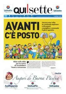 Qui Sette - 14 Aprile 2017