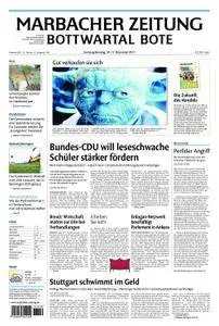 Marbacher Zeitung - 16. Dezember 2017
