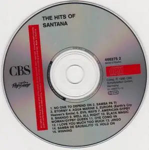 Santana - The Hits Of Santana (1990)