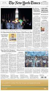 The New York Times - 7 January 2018