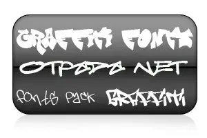 350 Graffiti Fonts Pack