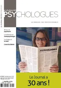 Le Journal des Psychologues 300 - Septembre 2012