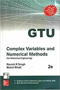 Complex Variables And Numerical Methods (Mech.) Gtu 2 Edition