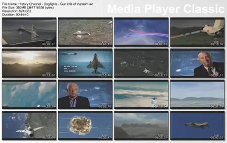 Dogfights (TV series) - Gun kills of Vietnam