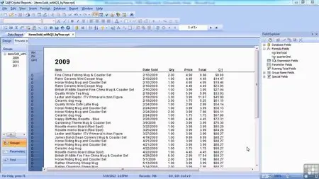 Infinite Skills - Advanced Crystal Reports 2011 Training Video