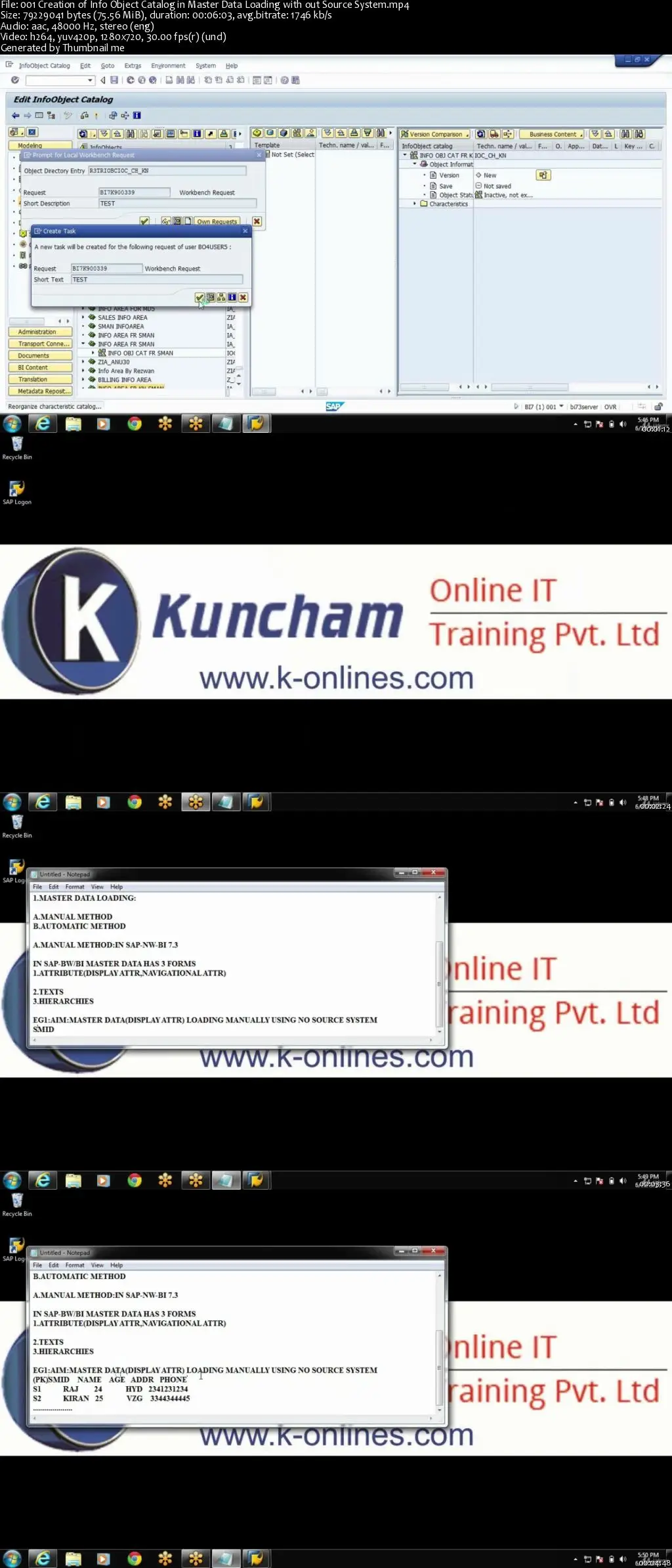 Master Data Loading without Source System