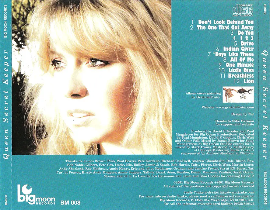 Judie Tzuke - Queen Secret Keeper (2001) / AvaxHome