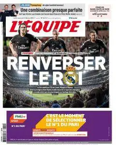 L'equipe du Mercredi 14 Février 2018