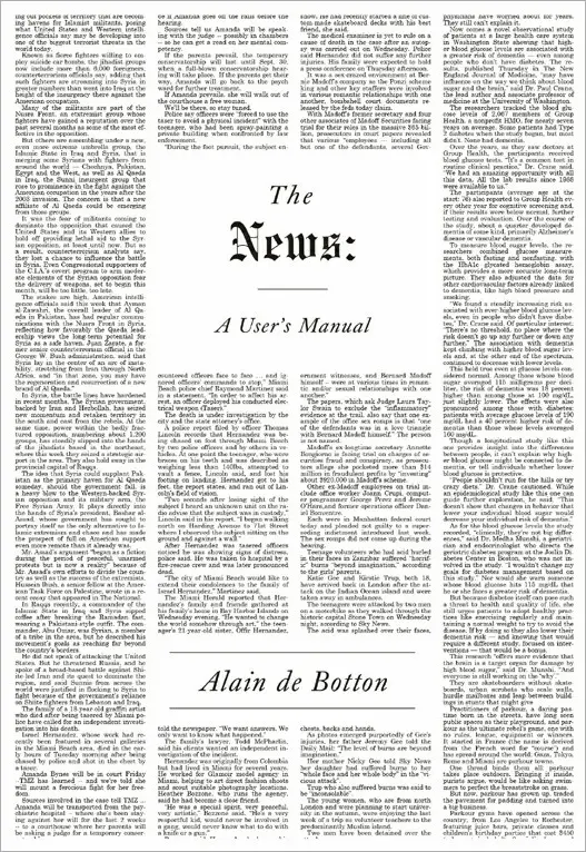 The News: A User's Manual
