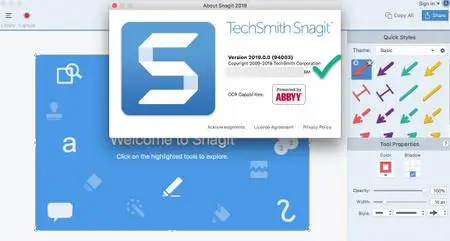 TechSmith Snagit 2019.0.0 Build 94003 macOS