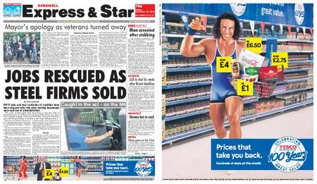 Express and Star Sandwell Edition – September 27, 2019