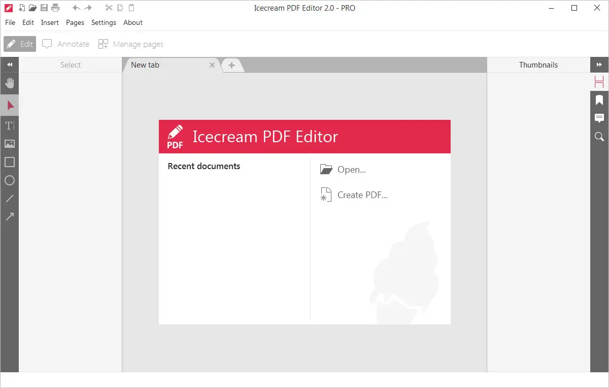 Icecream PDF Editor Pro 2.72 for mac instal