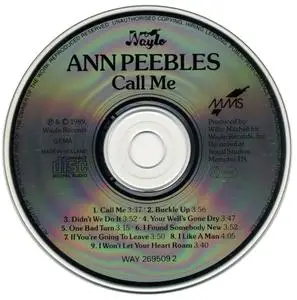 Ann Peebles - Call Me (1989)