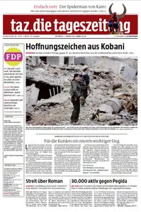 Tageszeitung TAZ vom 07 Januar 2015