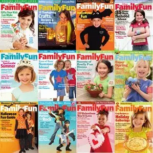 Family Fun Magazine 2008.06 - 2009.12 (All Issues)