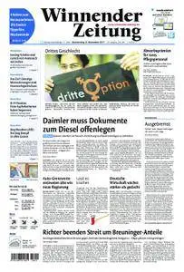 Winnender Zeitung - 09. November 2017