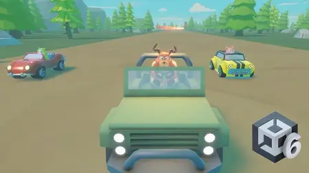 Make a Mario Kart style racing game in Unity 6