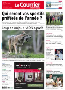 Le Courrier de l'Ouest Angers - 29 Octobre 2024
