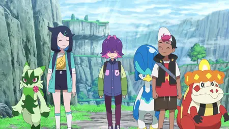 Pokemon Horizons S01E80 Tota-lie Awesome Pokemon in Area Zero