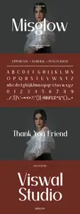 Misglow - Modern Sans Font QLCN5YE