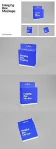 Hanging Box Mockup D9XL4RD