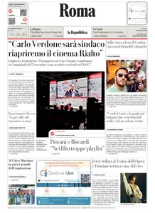 la Repubblica Roma - 9 Ottobre 2025