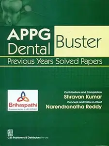 Appg Dental Buster Previous Years Solved Papaers