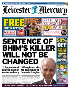 Leicester Mercury - 14 August 2025