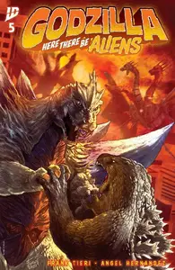 IDW Publishing-Godzilla Here There Be Aliens No 05 2025 HYBRID COMIC
