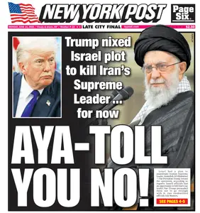 New York Post - June 16, 2025