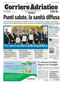 Corriere Adriatico Fermo - 3 Giugno 2025