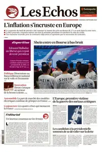 Les Echos du Mercredi 2 Septembre 2026