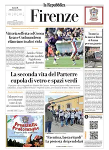 la Repubblica Firenze - 3 Febbraio 2025
