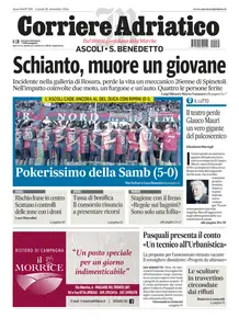 Corriere Adriatico Ascoli - 30 Settembre 2024