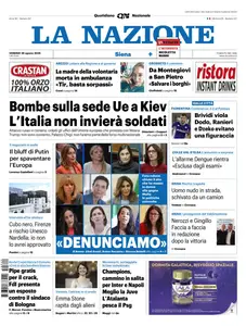 La Nazione Siena - 29 Agosto 2025