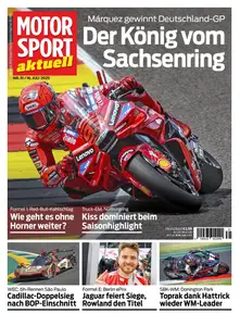 Motorsport aktuell - 15 Juli 2025
