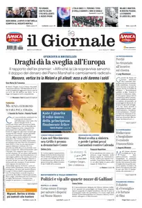 il Giornale - 10 Settembre 2024