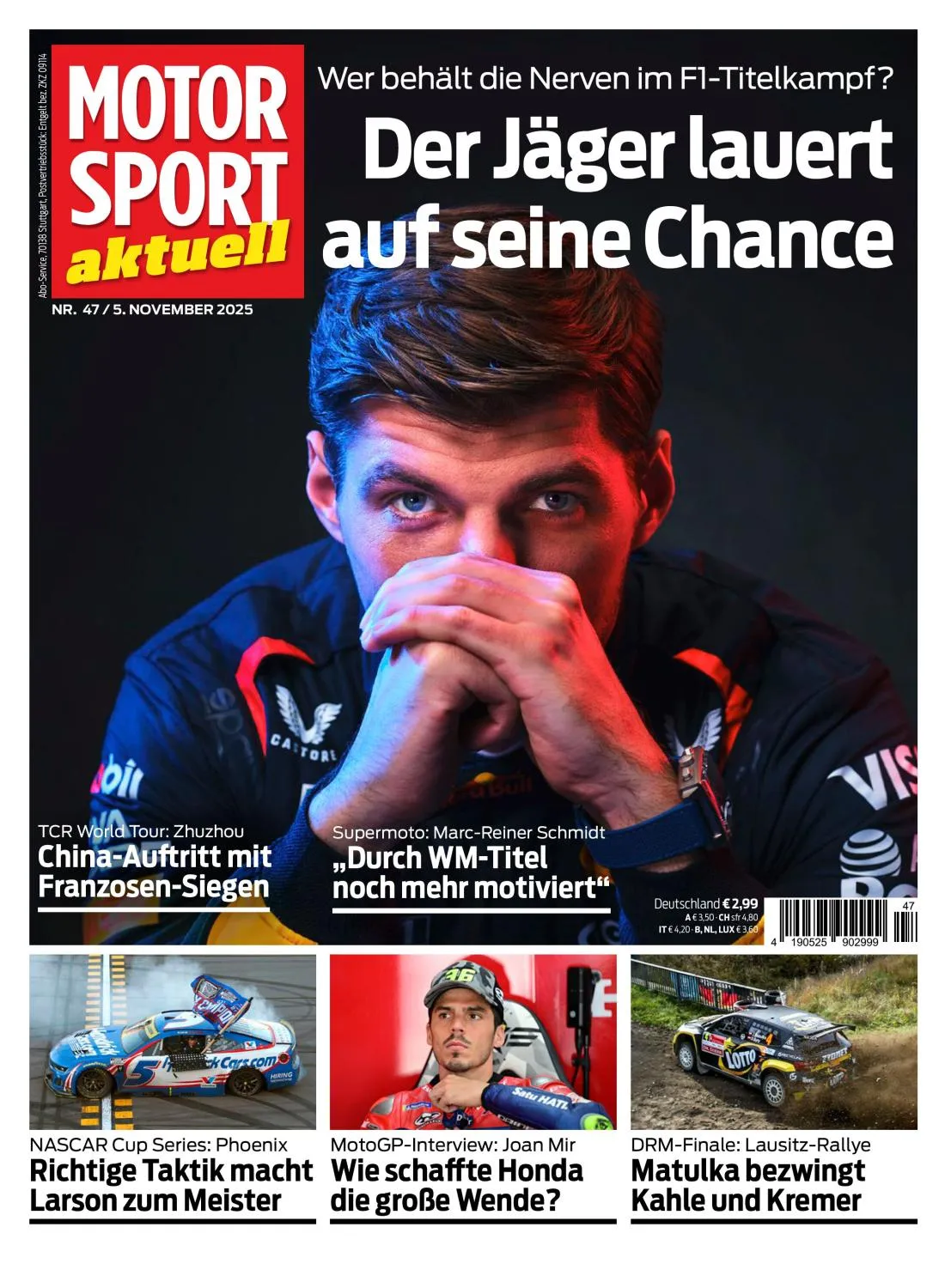 Motorsport aktuell - 4 November 2025